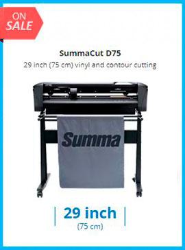 SummaCut D75 29 inch (75 cm) vinyl and contour cutting - New