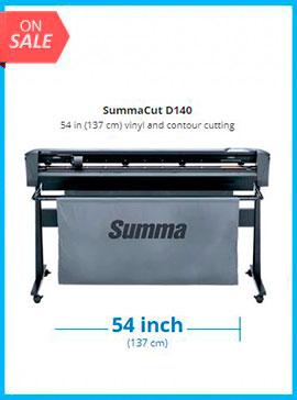 SummaCut D140 54 in (137 cm) vinyl and contour cutting - New