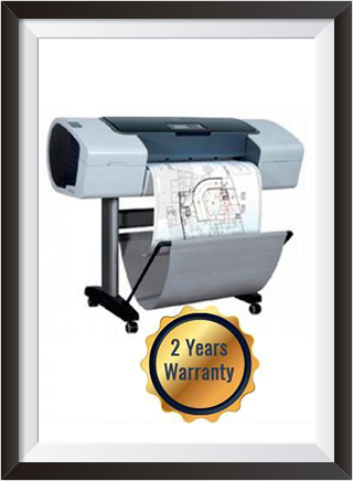 HP Designjet T1100 24-inch Printer - Recertified - Q6683A + 2 Years Warranty