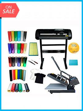 Heat press, Vinyl Cutter ,Printer,Ink ,Paper T-shirt Transfer Start-up Kit