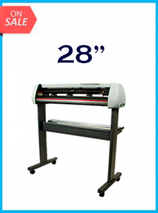 28" Vinyl Cutter with Stand with Cutter Software - New