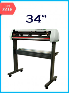 34" Vinyl Cutter with Stand with Cutter Software - New